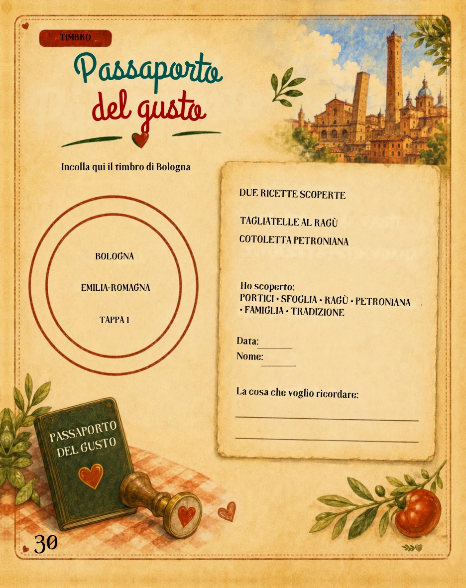Passaporto del gusto · 30 · Italiano